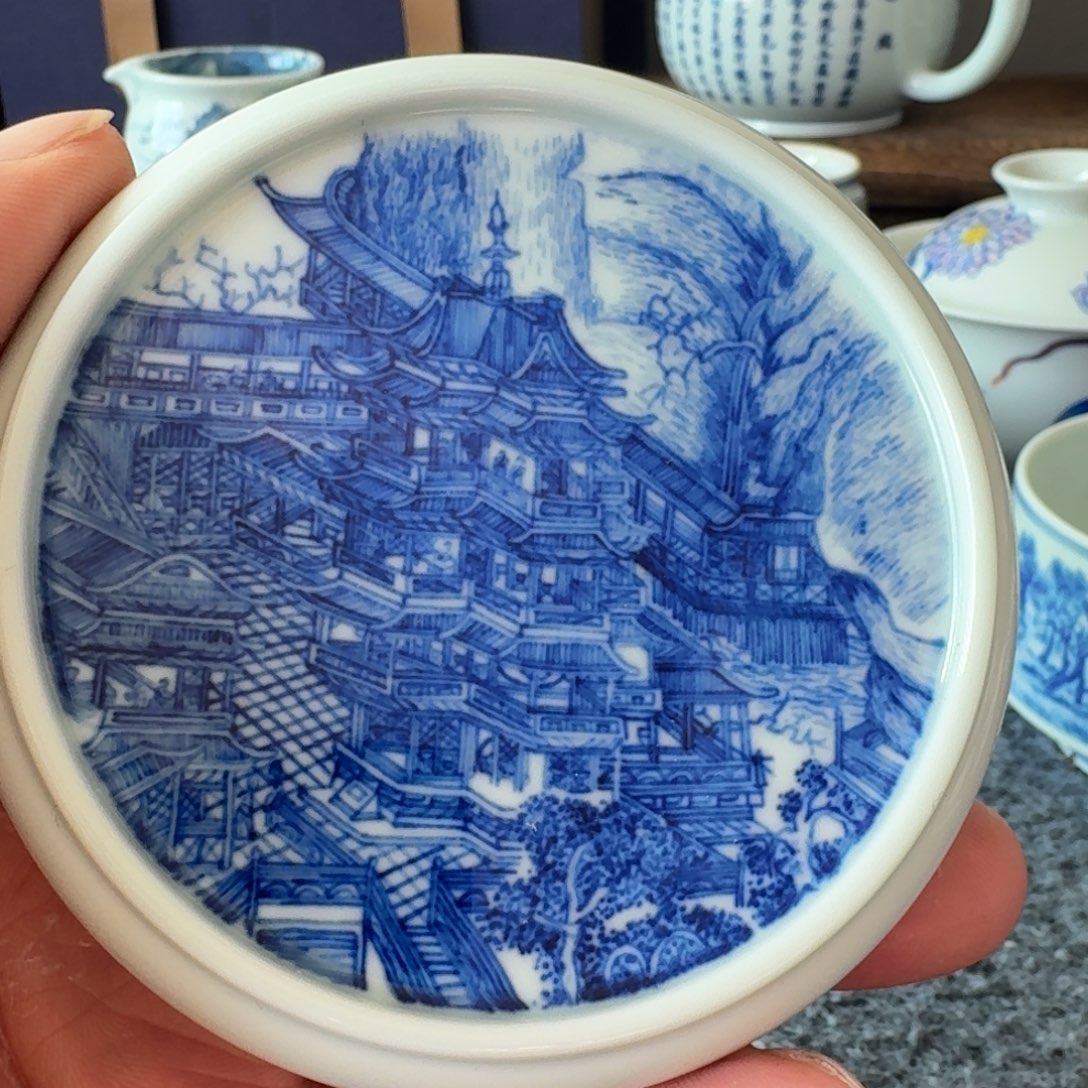 ****香现代景德镇陶瓷手绘茶具