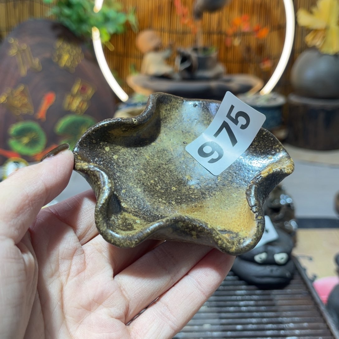 木村信鸿柴烧宝瓶