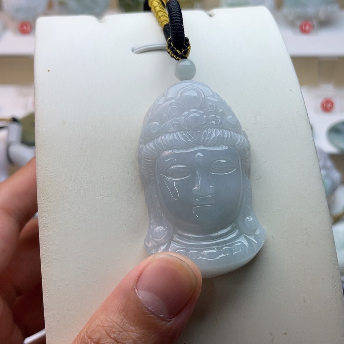 【闪购商品】翡翠未镶嵌颈饰冷*翡翠