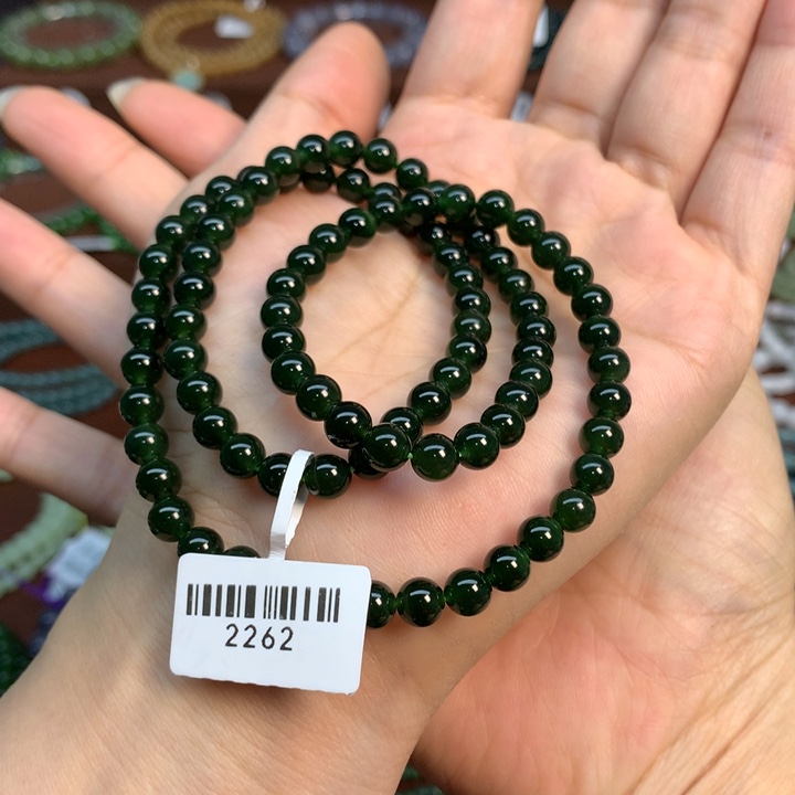 未镶嵌手链和田玉（碧玉）2262