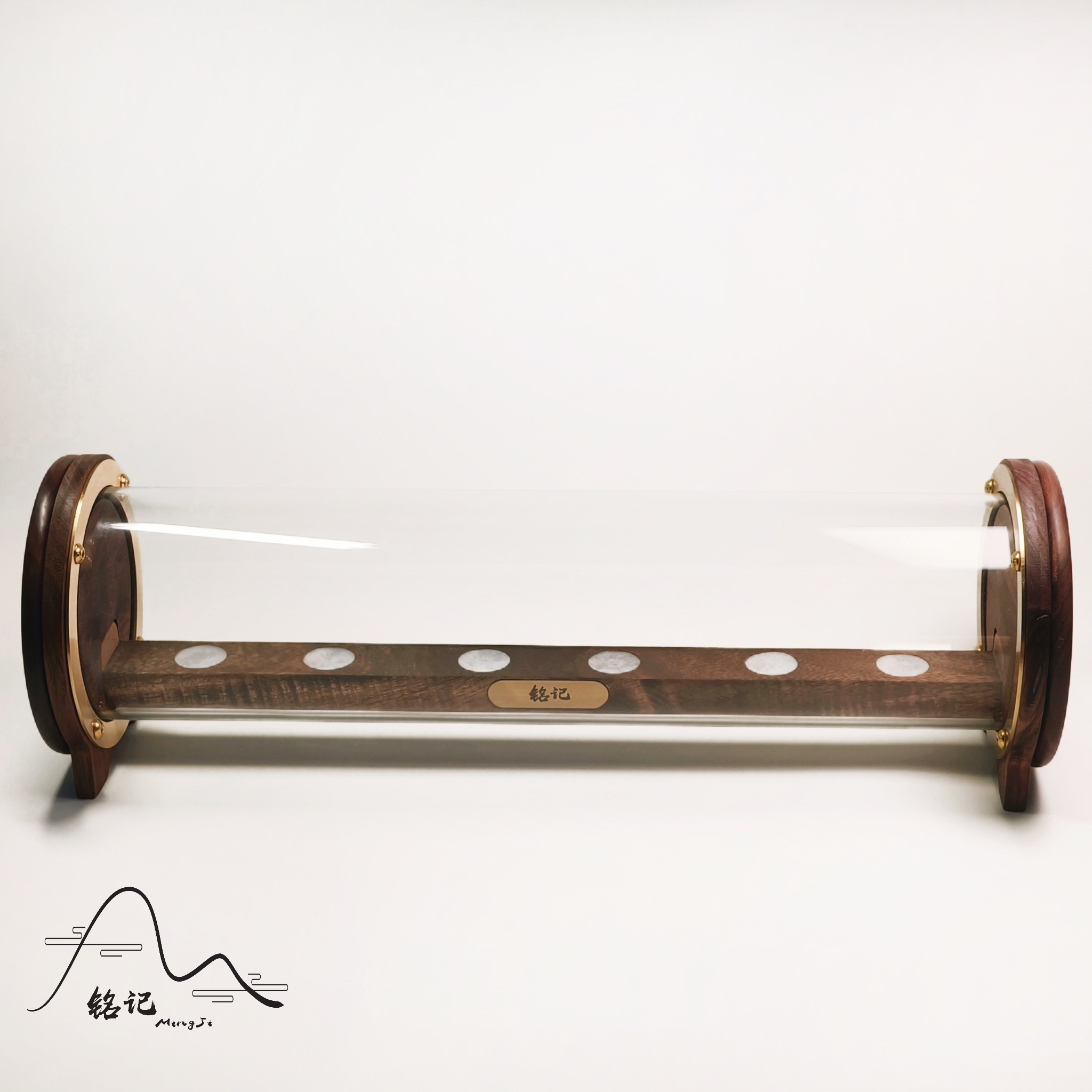 【铭记】核桃太空舱展示盒（铭记版）3对 非定制