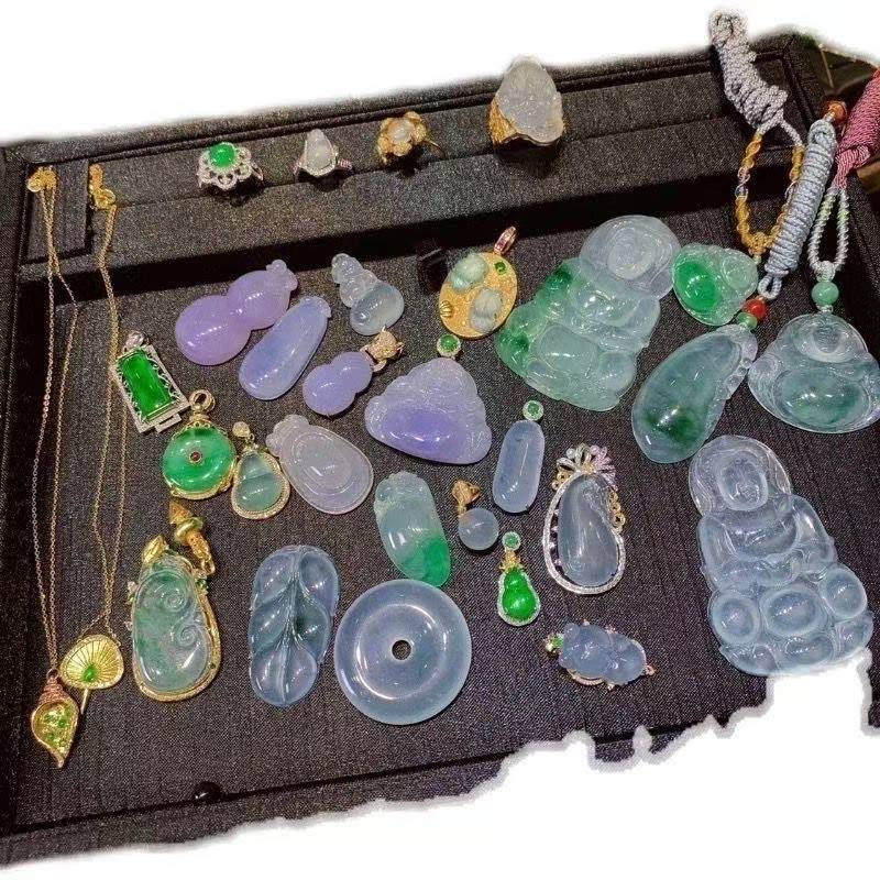 翡翠吊坠直播间扣号出单链接  多样性发其一