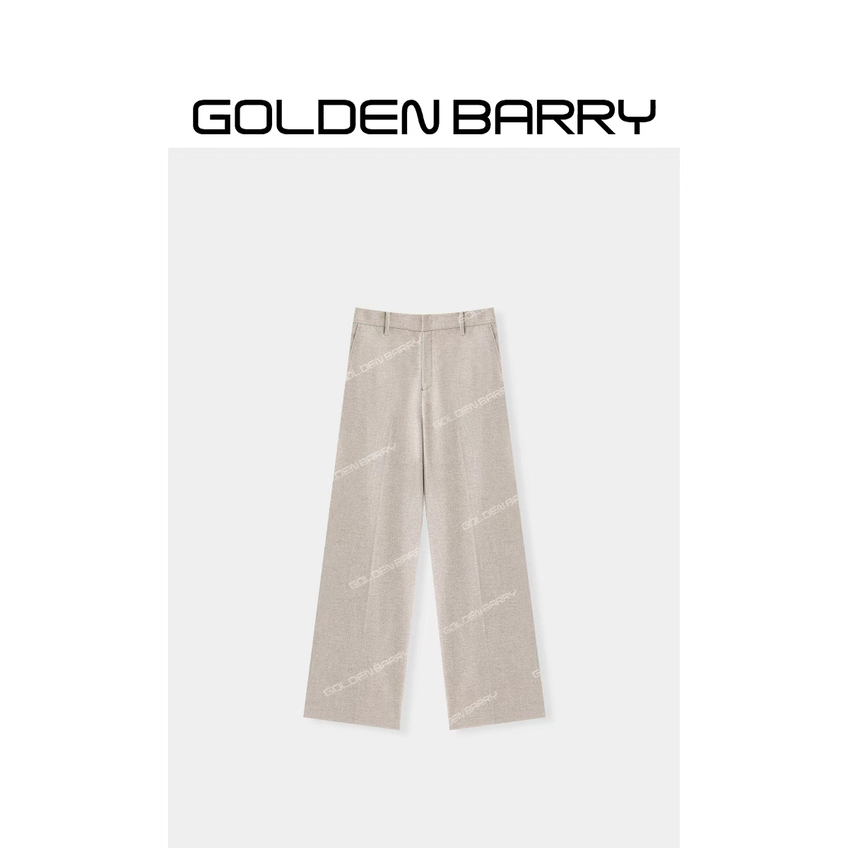 GOLDENBARRY|541173“絮云裤”气质羊毛西装阔腿裤