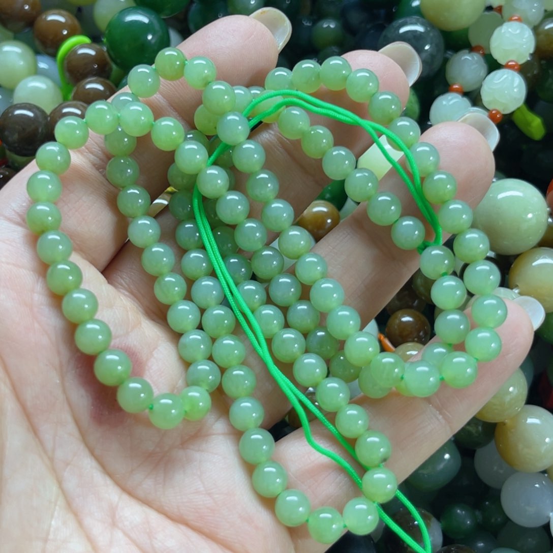 和田玉手链未镶嵌