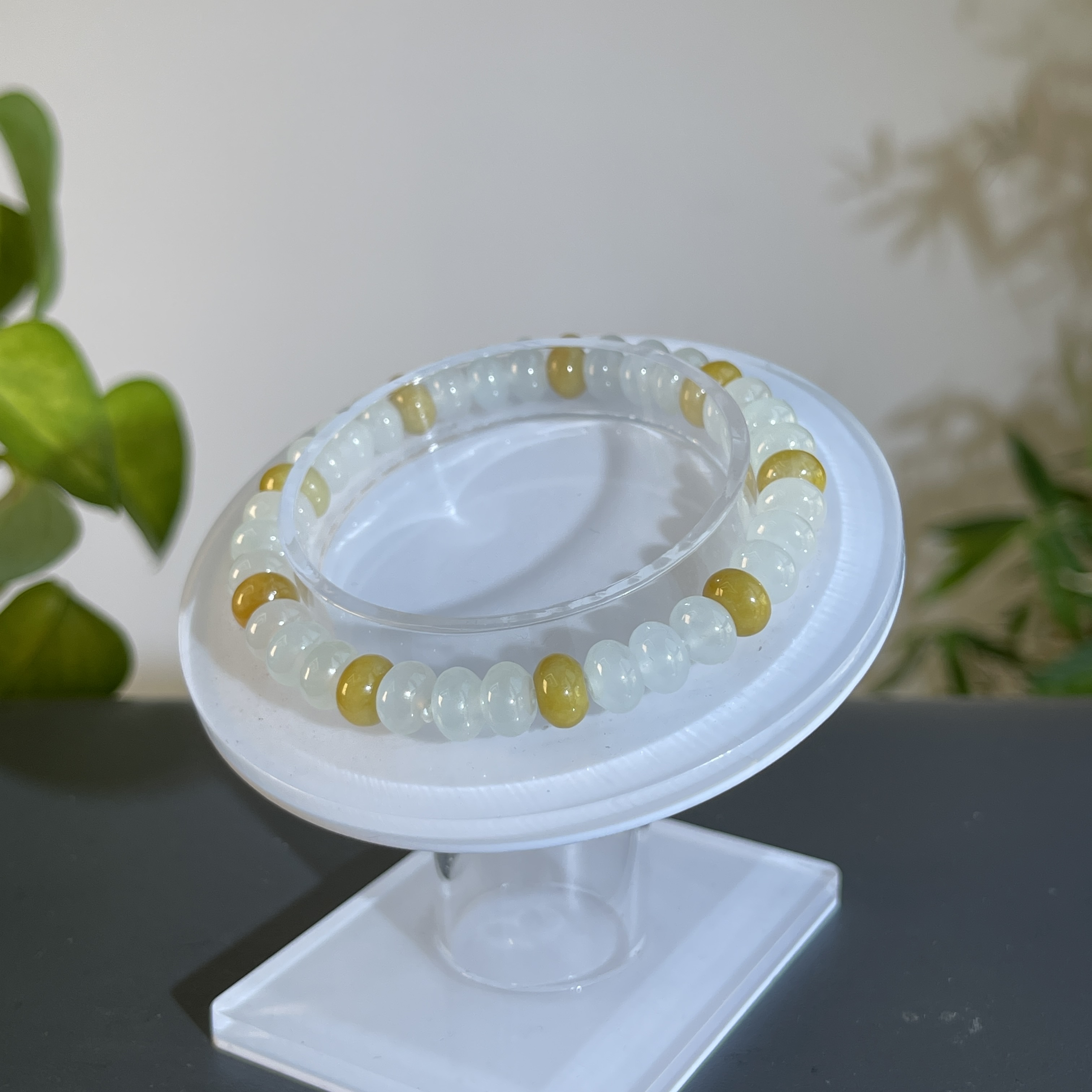 JTB13-52 天然缅甸A货翡翠 翡翠手串