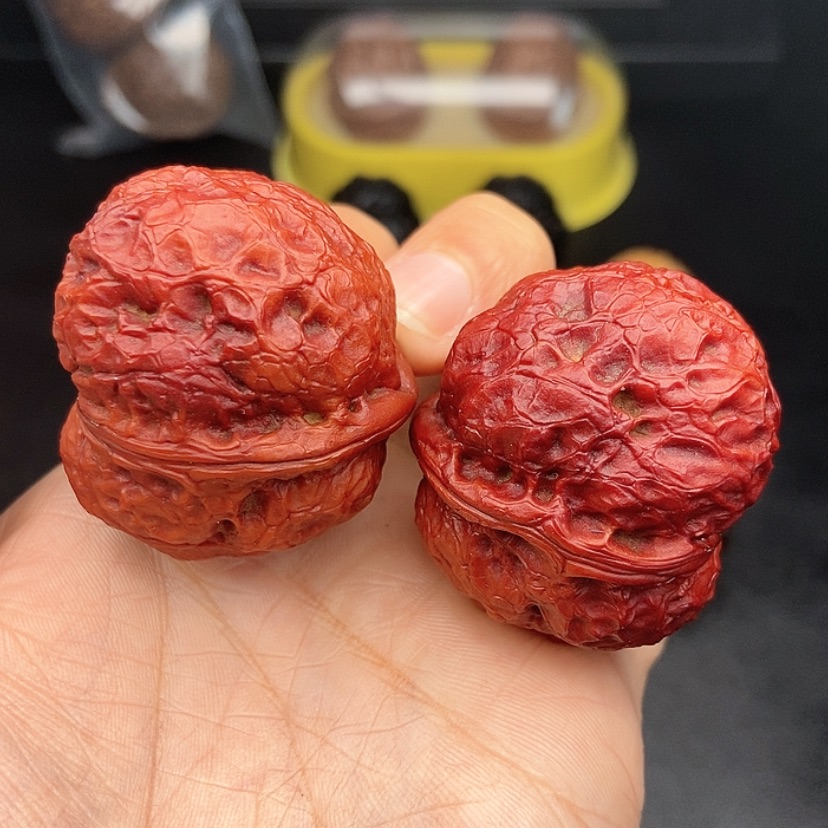 【闪购商品】把件文玩核桃41尺霸王蟾 