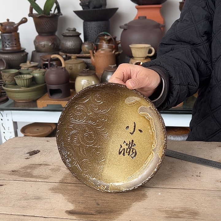 紫砂宜兴紫砂粗陶茶具32