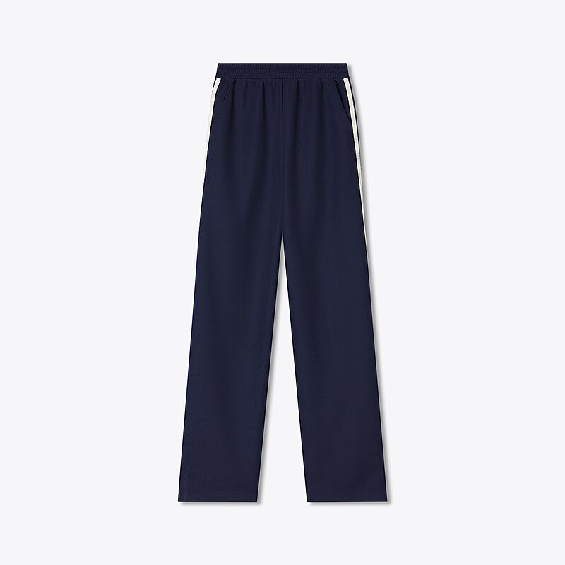 ToyzY撞色侧织带宽松显高直筒休闲裤ZC34320500