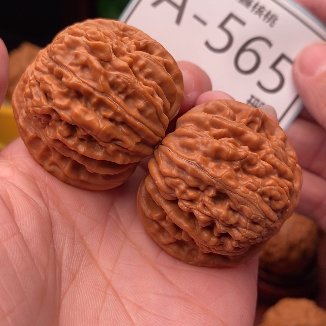 文玩核桃把件汉高楼38