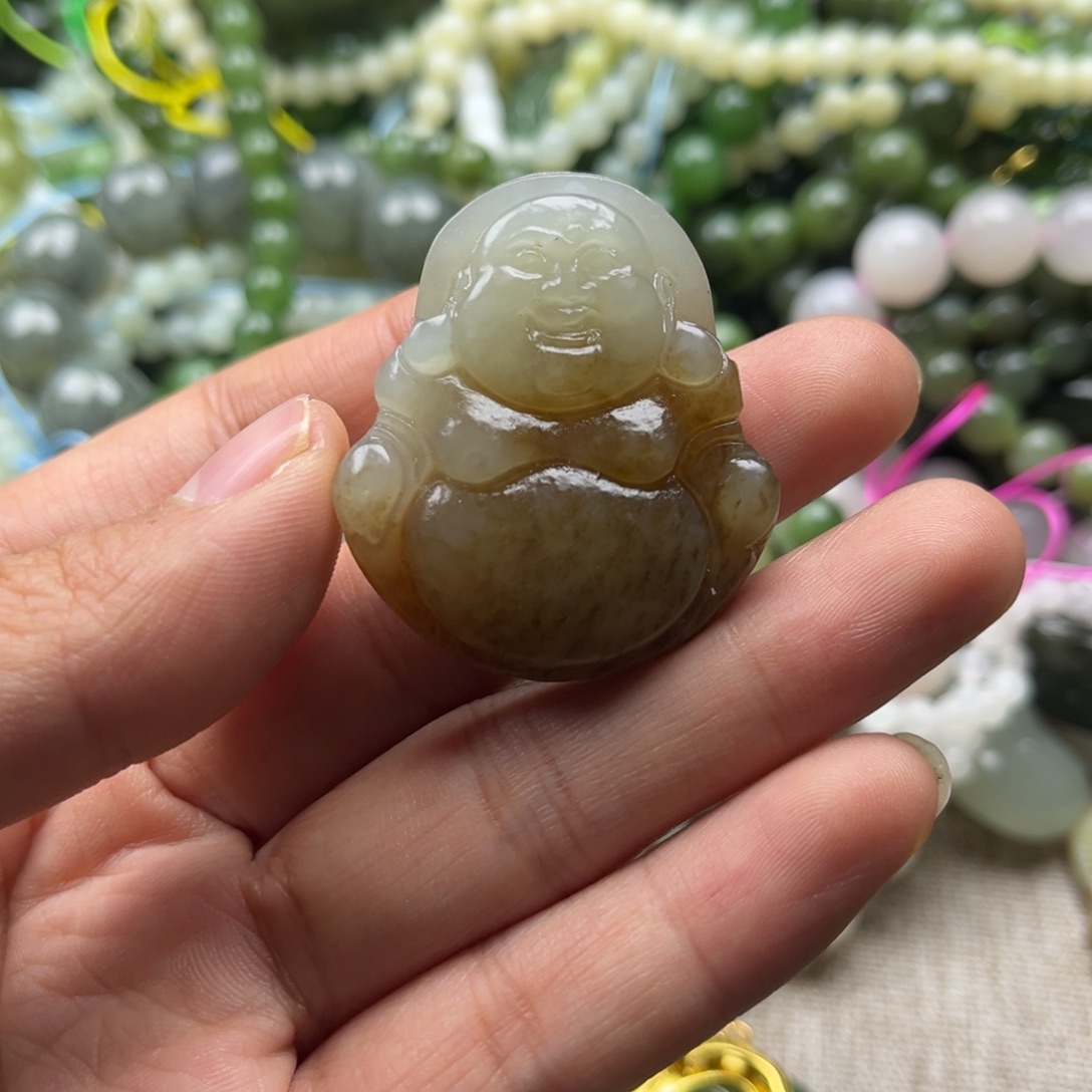 和田玉（糖玉）未镶嵌颈饰