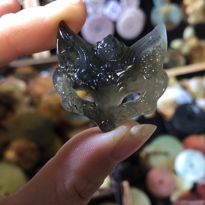 岫玉未镶嵌岫玉挂件