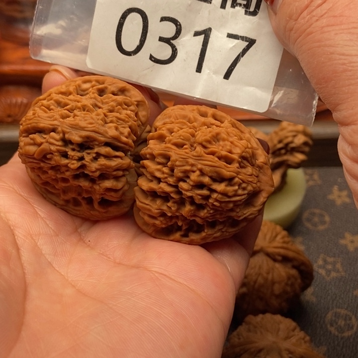 桃核吊坠南将石全品41