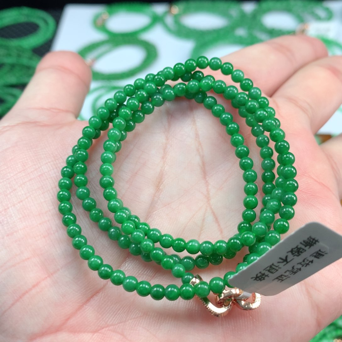 翡翠手链未镶嵌翡翠
