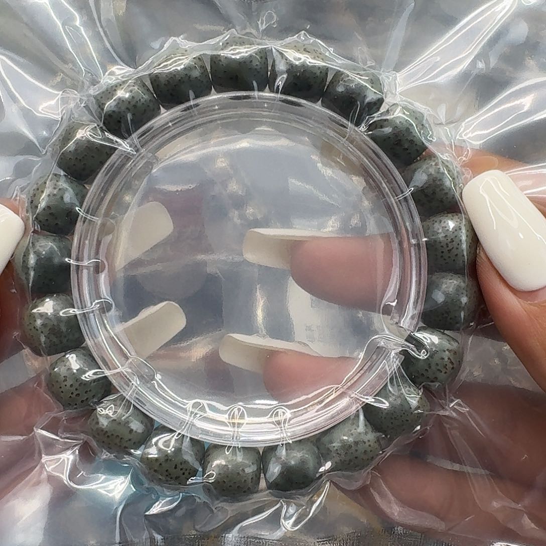 星月菩提手串178传说变态绿星月菩提11桶单圈