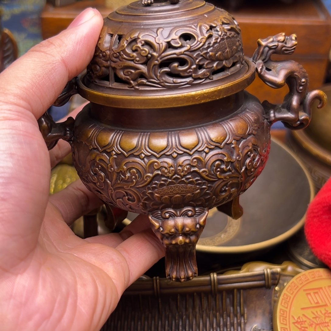 精美铜器，点击下单