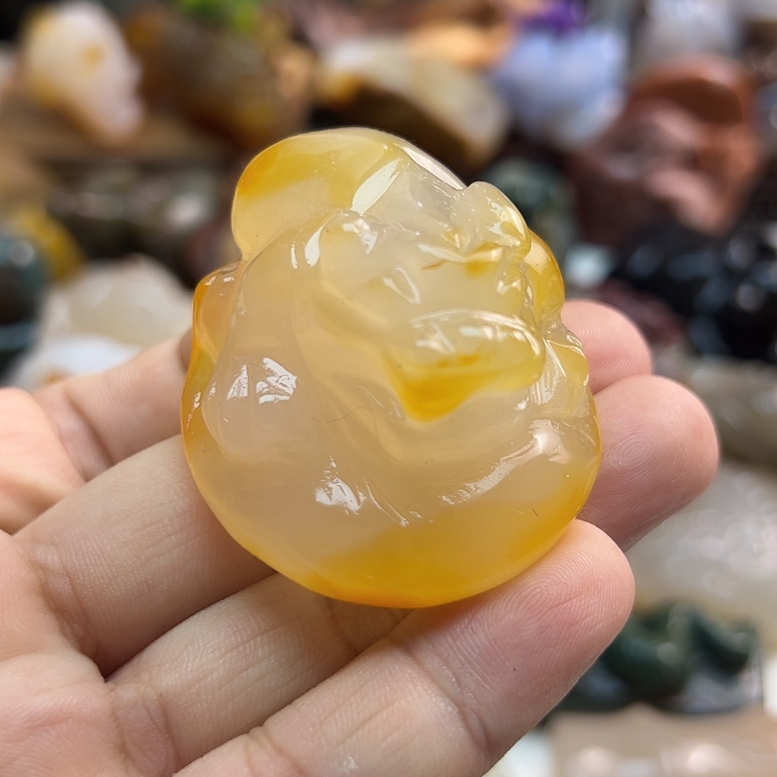 玛瑙/玉髓未镶嵌颈饰