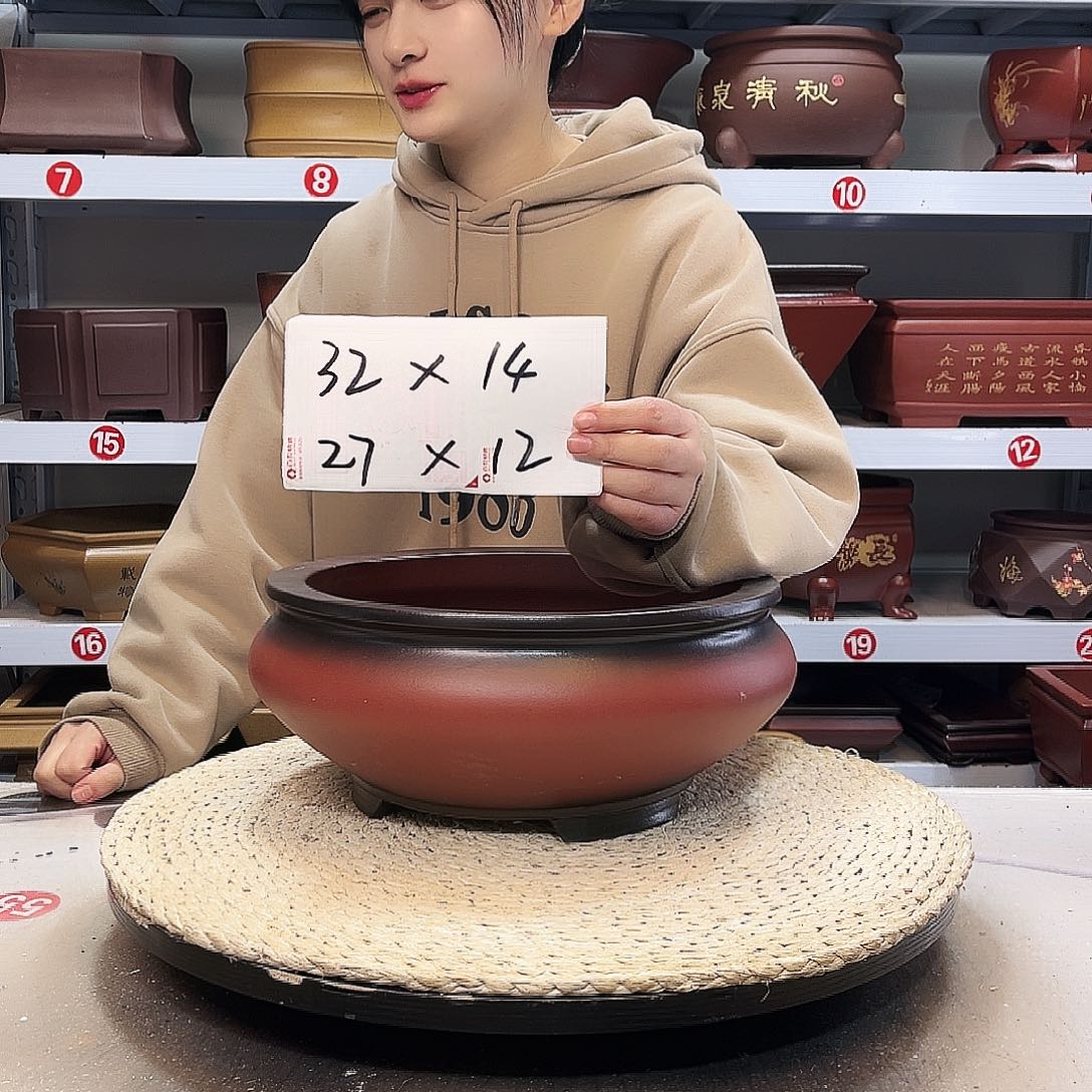 紫砂花盆紫砂花盆