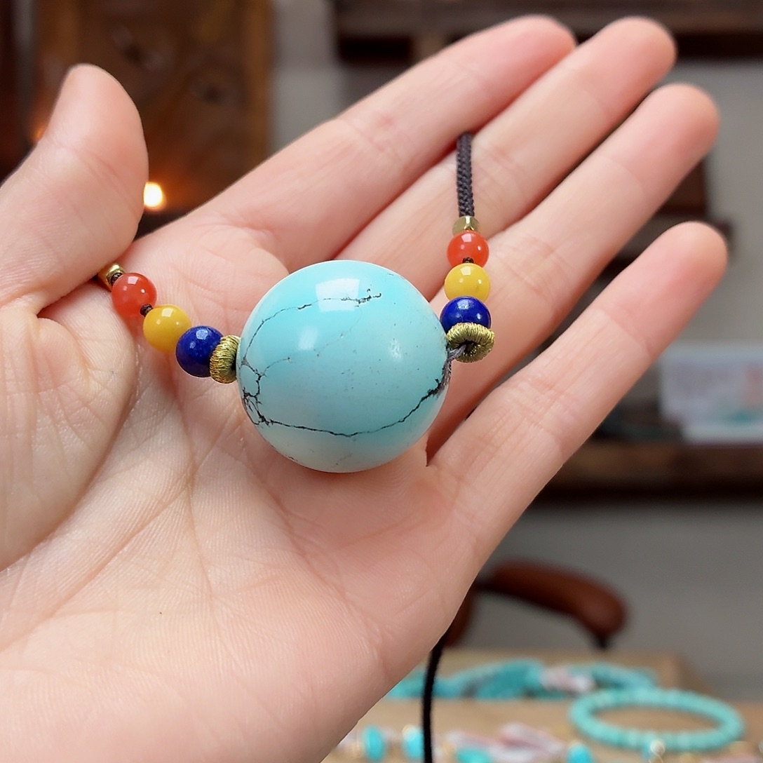 未镶嵌绿松石珠宝奇石