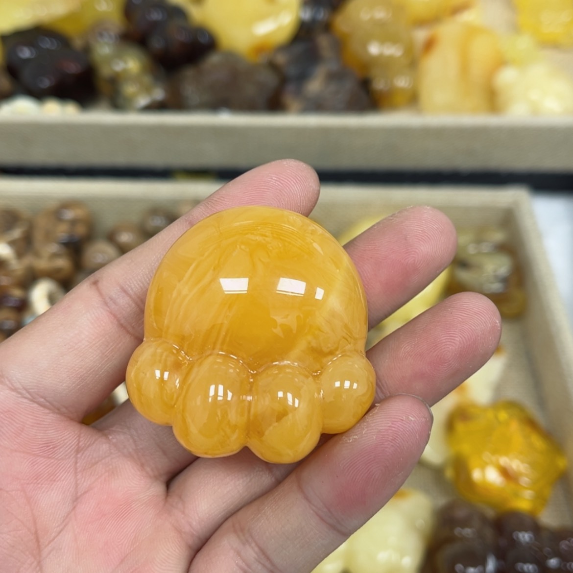 【闪购商品】琥珀裸石未镶嵌天然琥珀蜜蜡