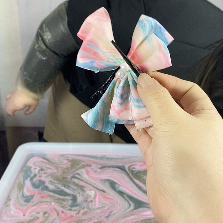 大理石磁石集体夹一对