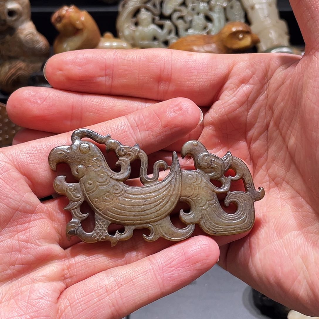 和田玉（糖玉）未镶嵌颈饰大*团