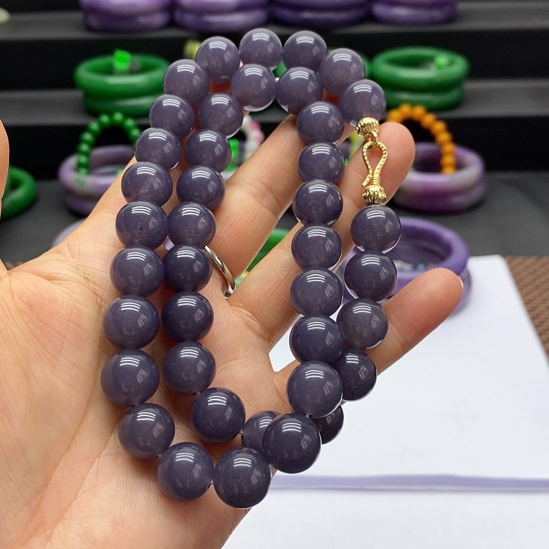 项链未镶嵌石英质玉