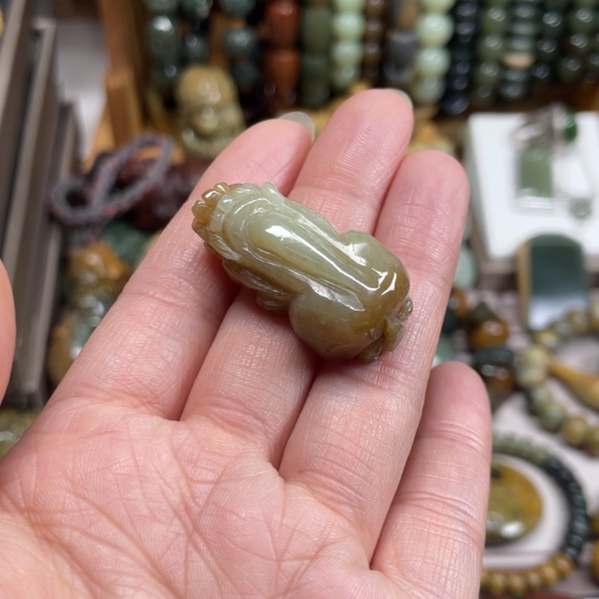 【闪购商品】岫岩老玉（透闪石质玉）挂件未镶嵌