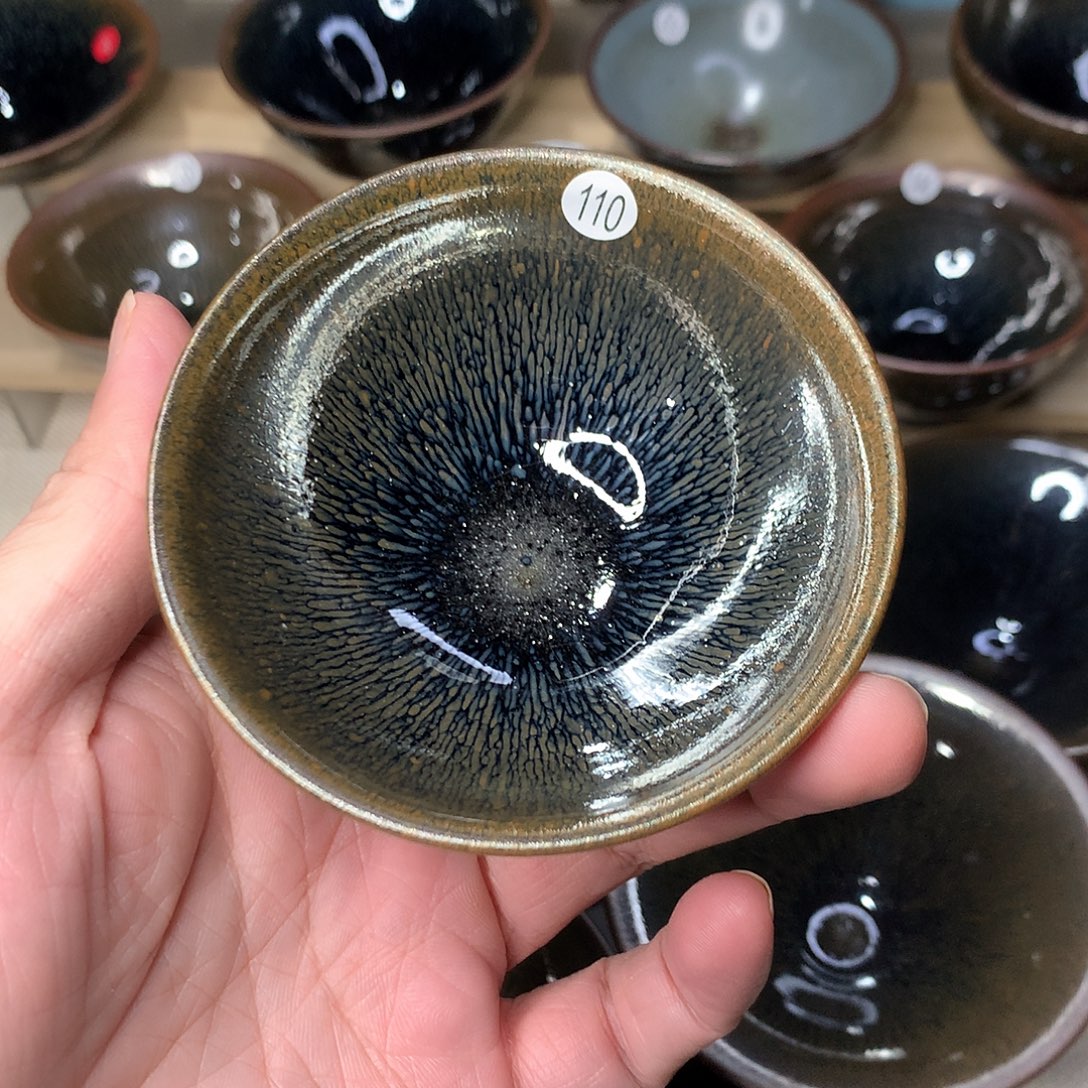 茶盏110原矿原釉建盏主人杯