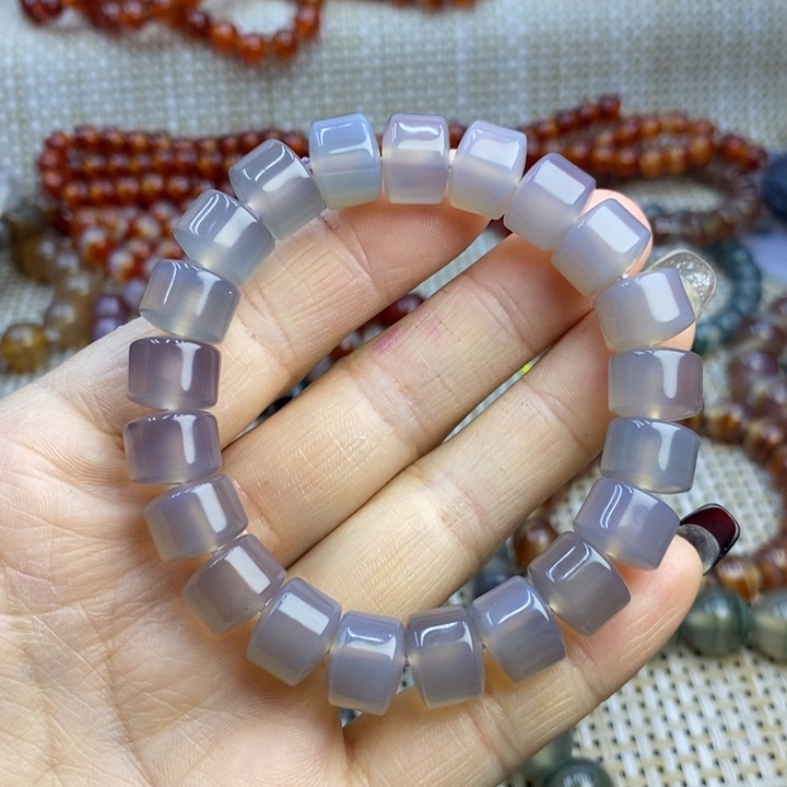 玛瑙/玉髓手链未镶嵌