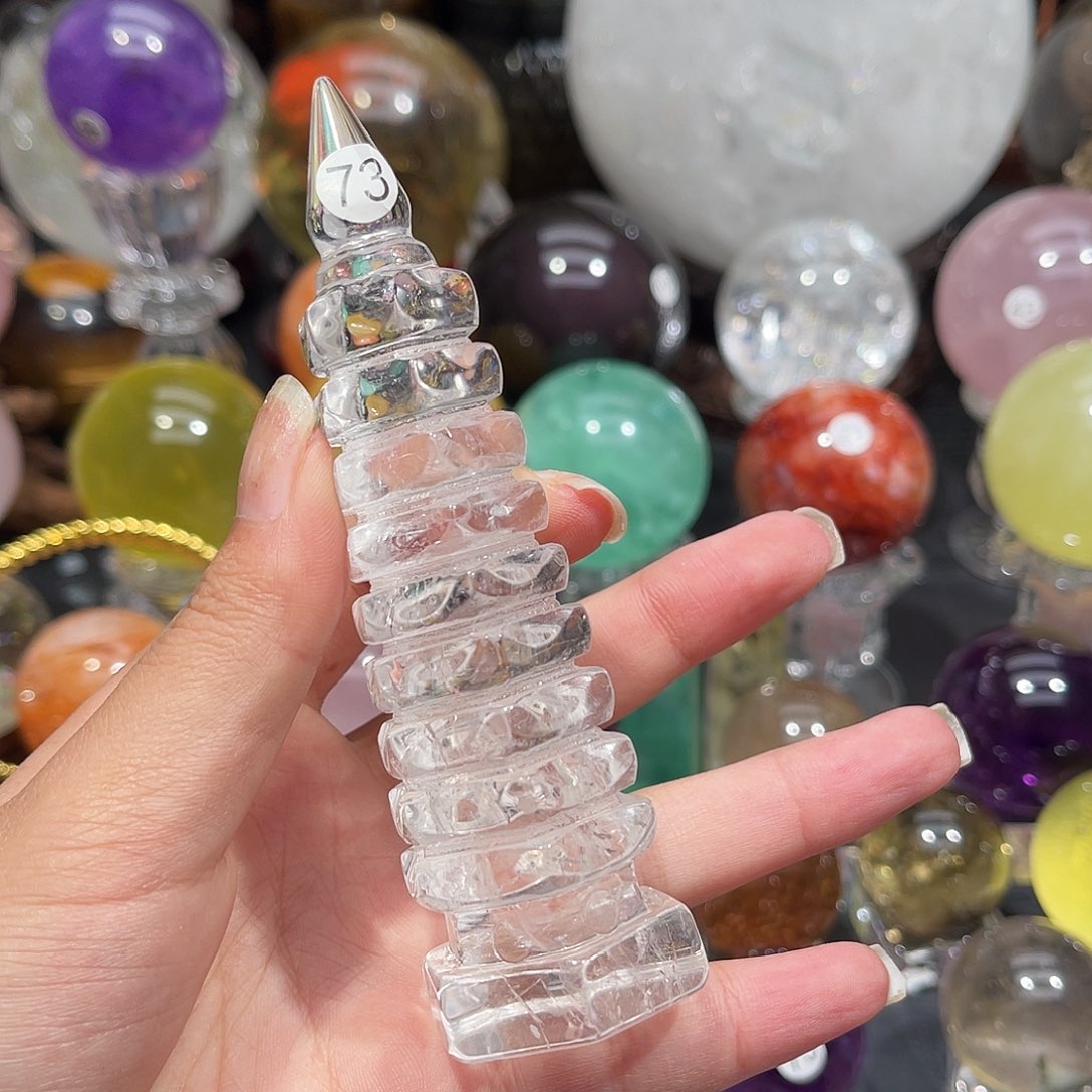 未镶嵌水晶珠宝半成品微瑕