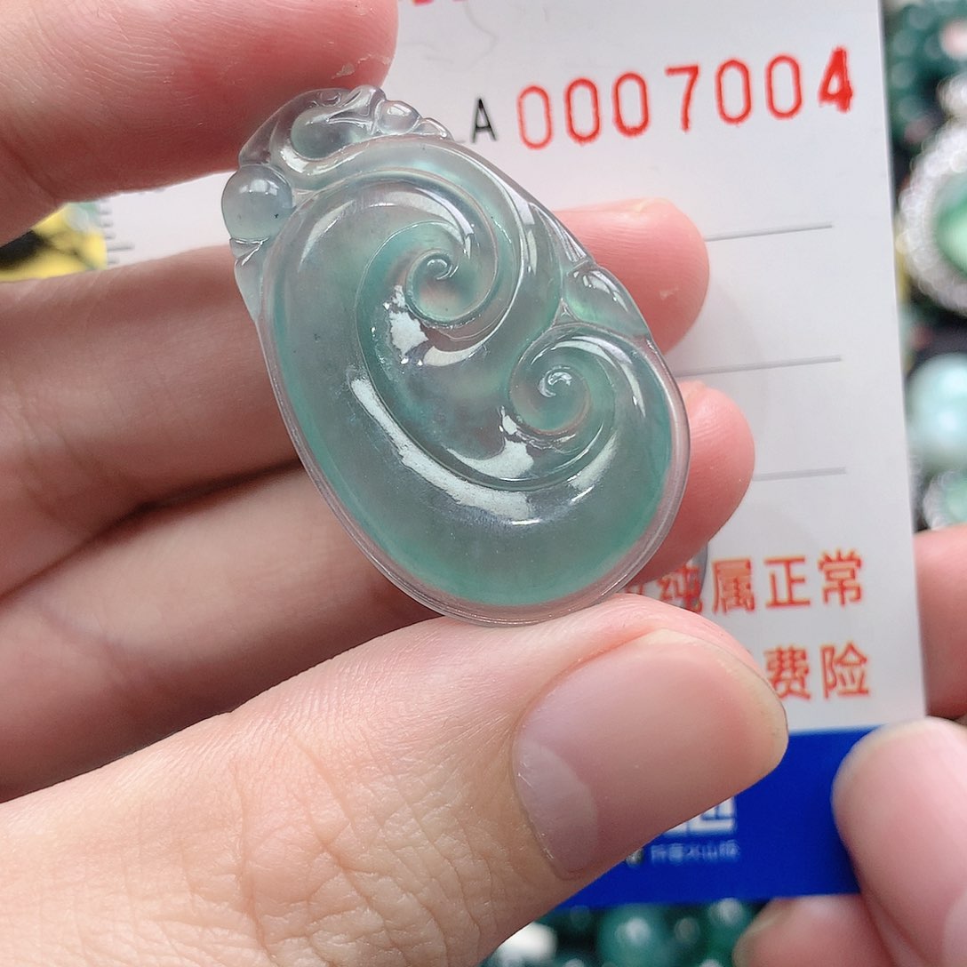 翡翠吊坠(不含链)未镶嵌