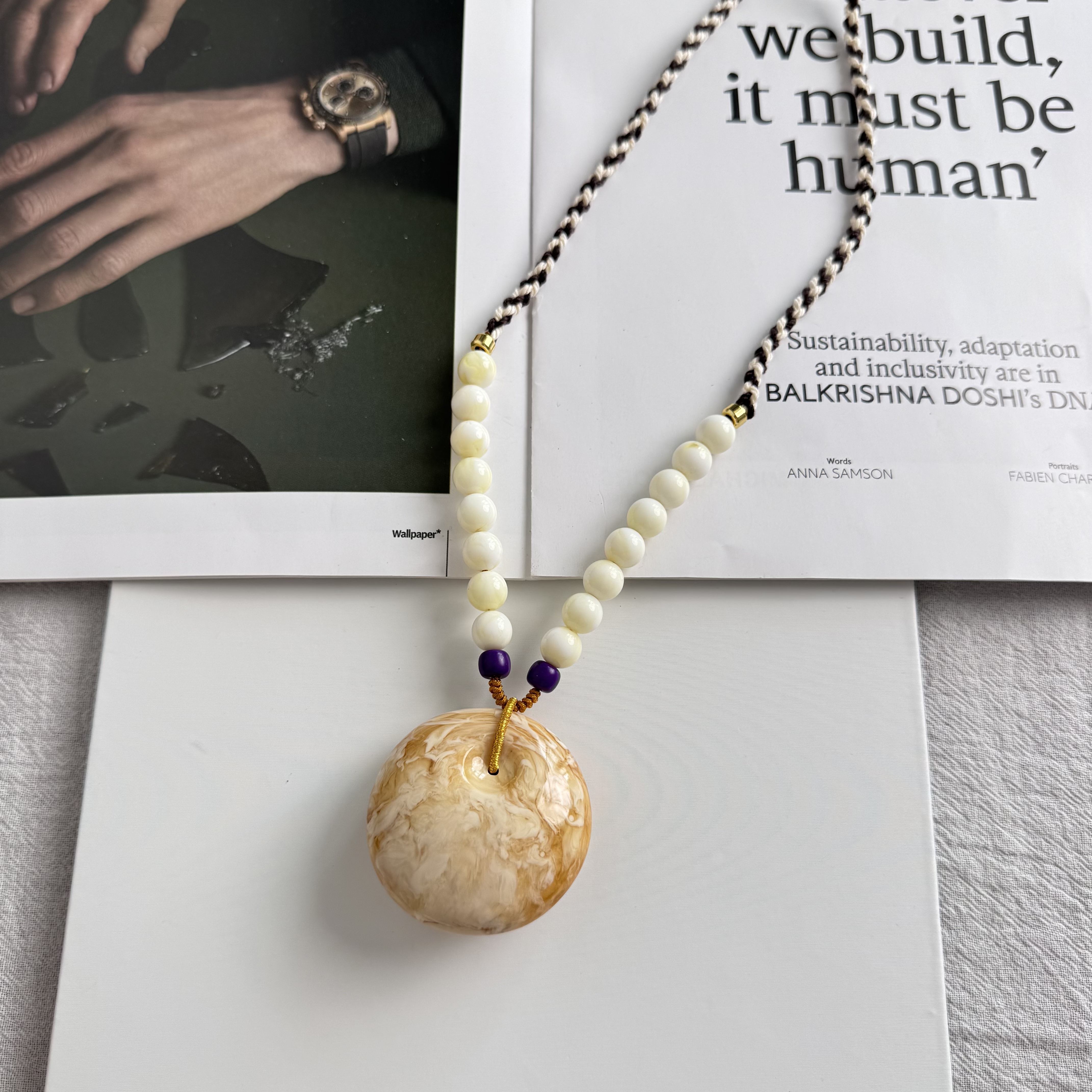 高定珠宝百花蜜项链ZX3071S