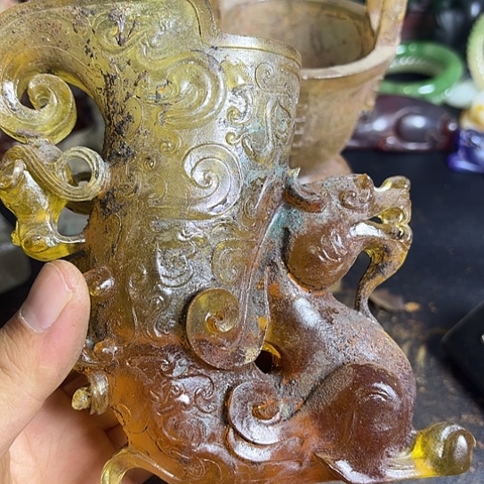 用***5把件白玉菩提一个