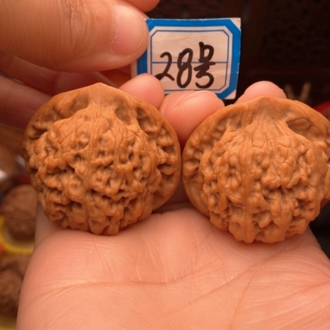 文玩核桃吊坠官帽42