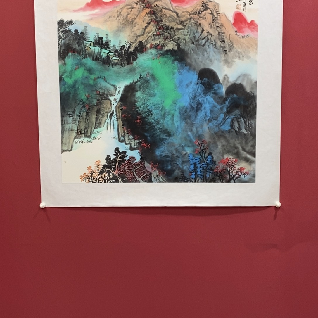 国画曾坤四尺斗方精品佳作