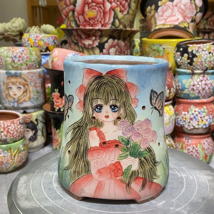 景德镇艺术手绘作品
