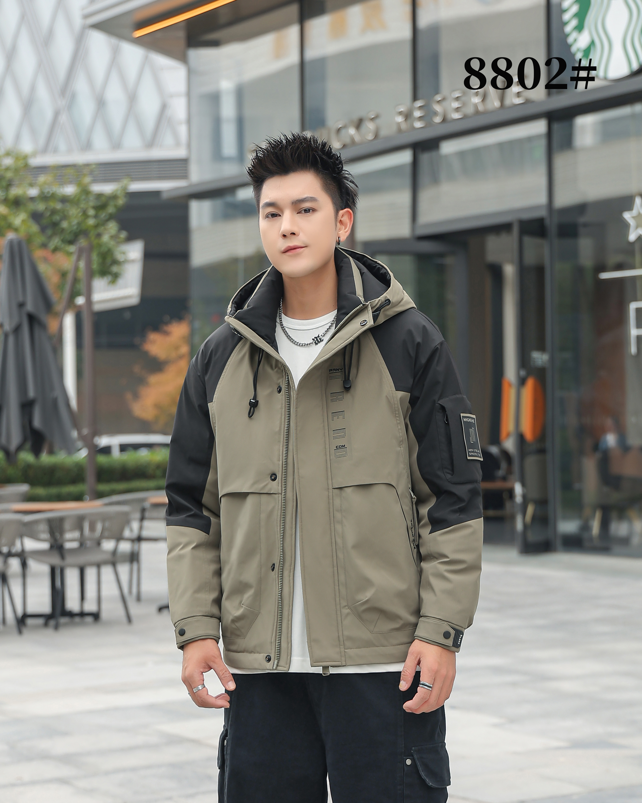 小众冬季撤柜冬季防寒外套-YZL-8802