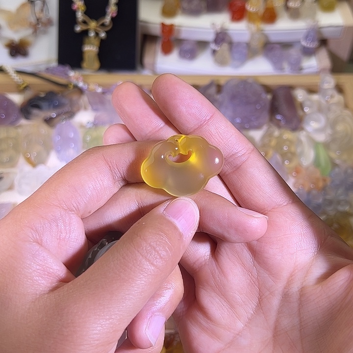 玛瑙/玉髓未镶嵌颈饰