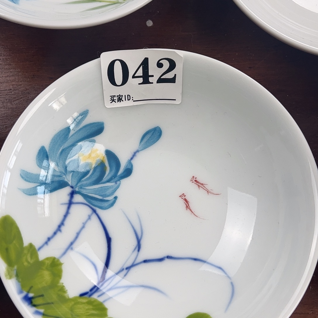 瓷片景德镇陶瓷手工手绘制作