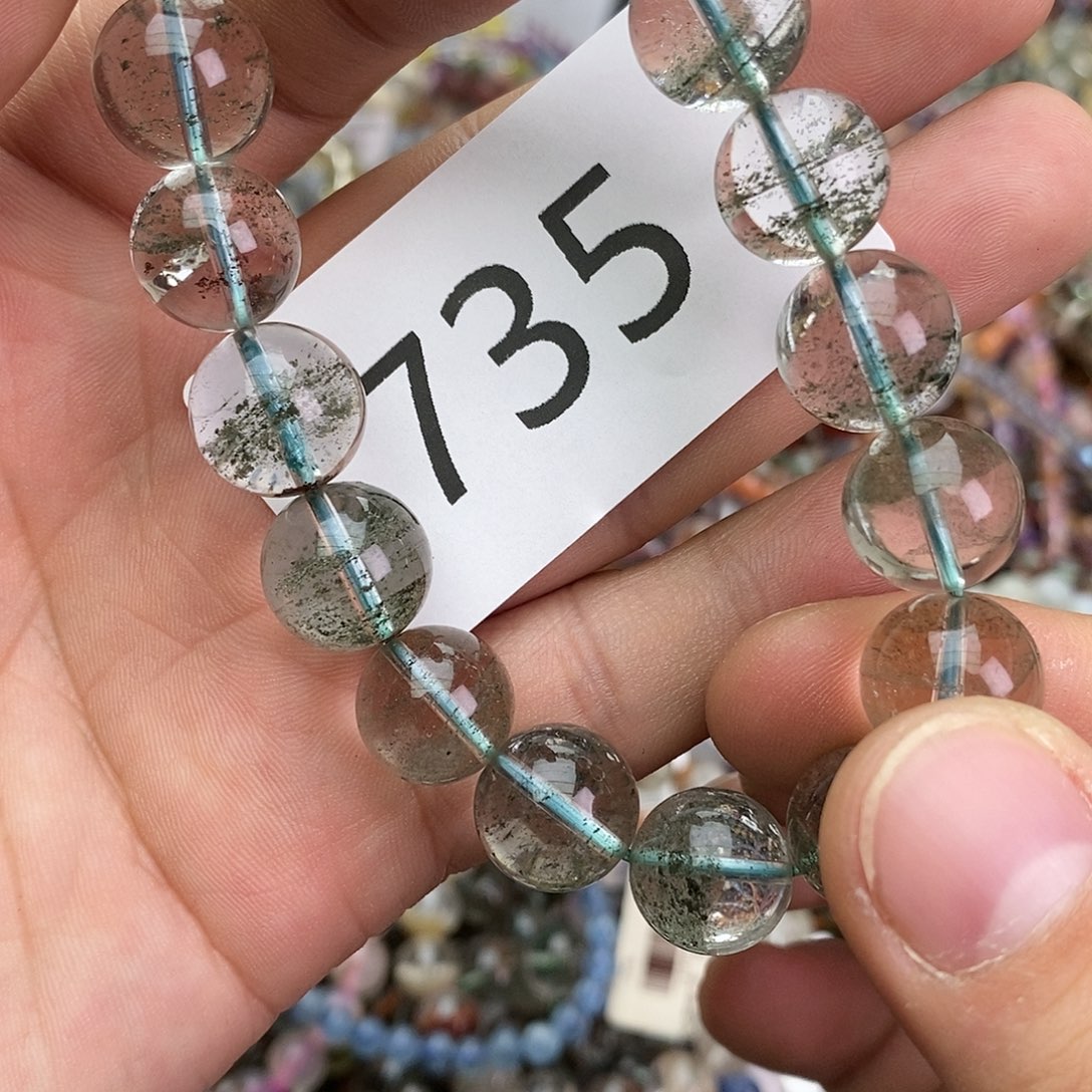 水晶未镶嵌手链手链