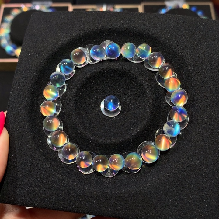 P***p未镶嵌月光石单珠