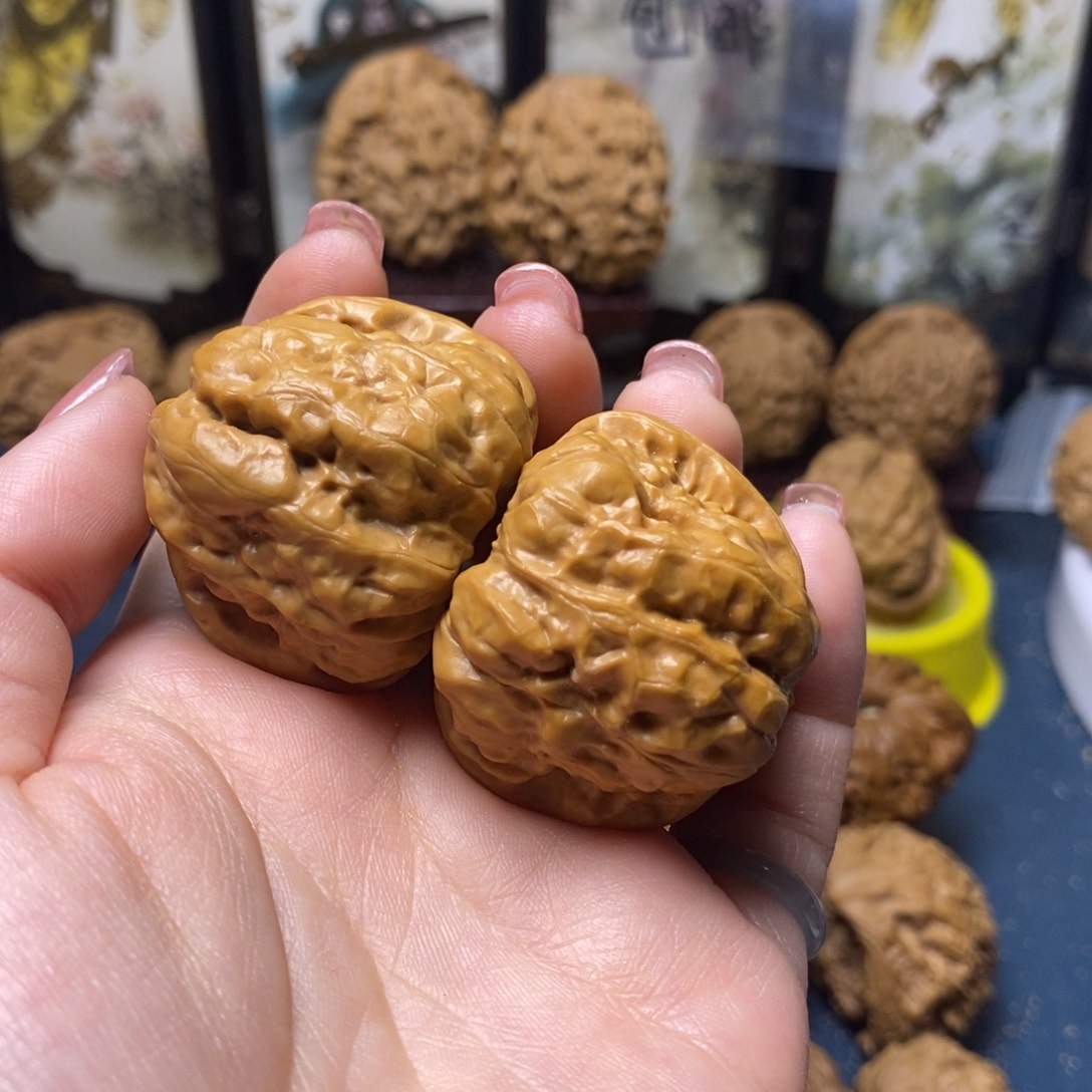 吊坠文玩核桃蛤蟆头37尺11