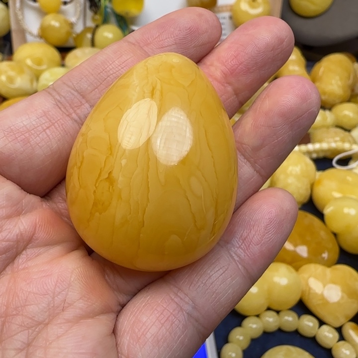 蜜蜡未镶嵌颈饰天然蜜蜡