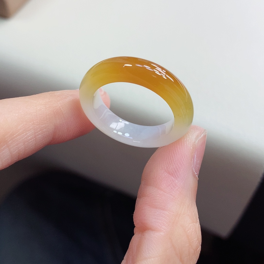 未镶嵌戒指翡翠20号