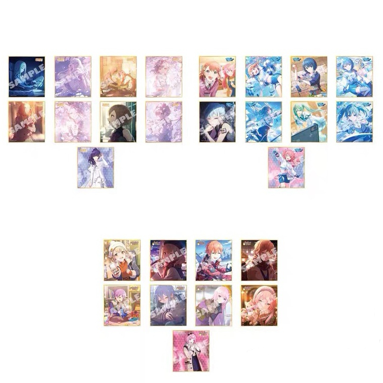 世界计划pjsk色纸53弹ABC系列盲盒代拆商品