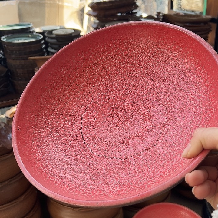 紫砂宜兴紫砂粗陶茶具瑕疵