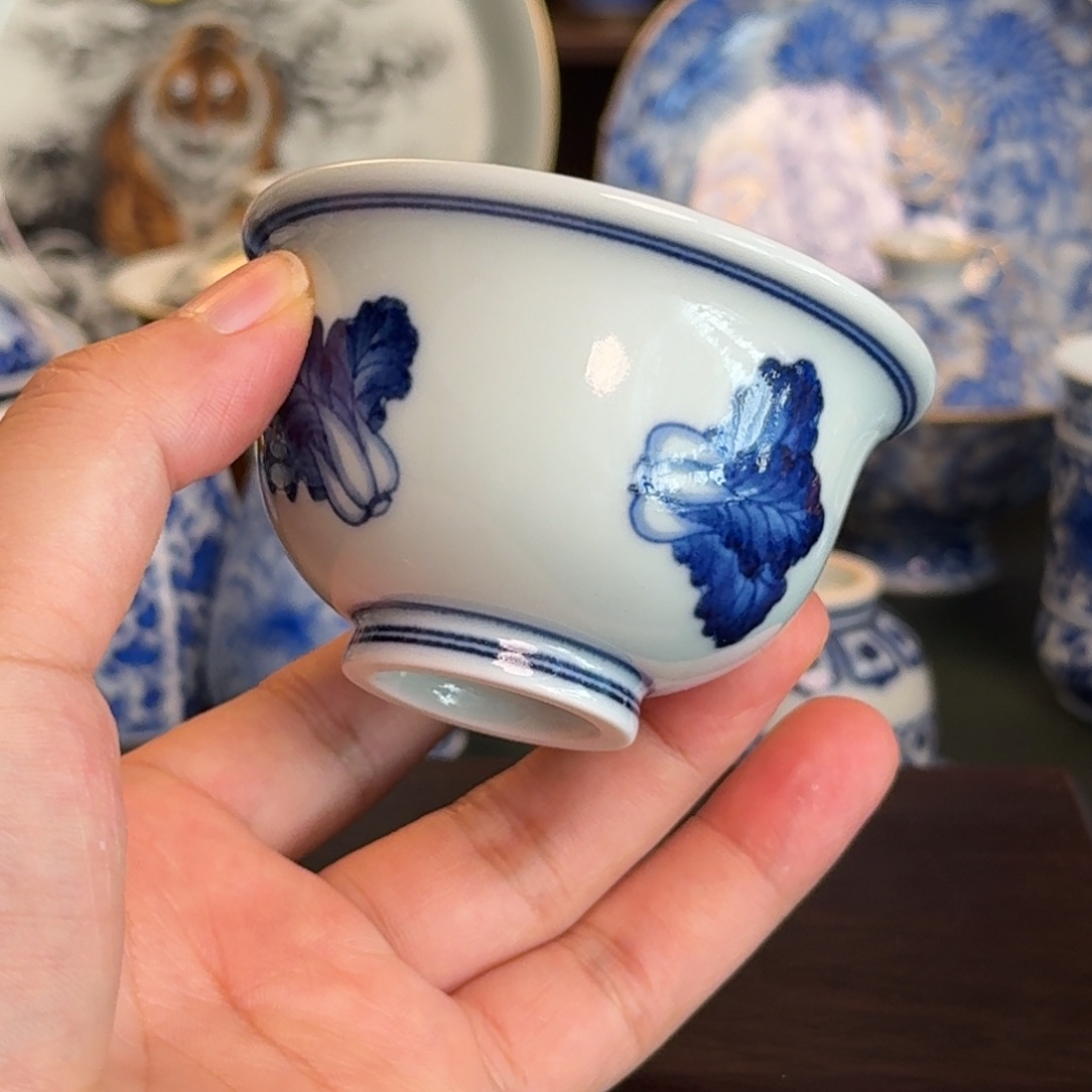 纯手工手绘陶瓷茶具
