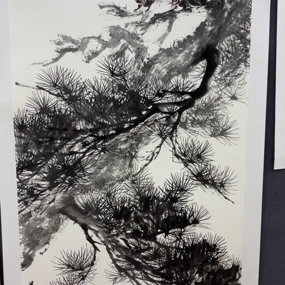 国画赵晨星四尺李欣主播