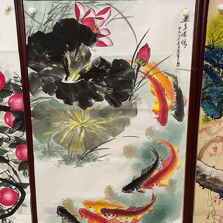 三个张画廊直播间！不带框