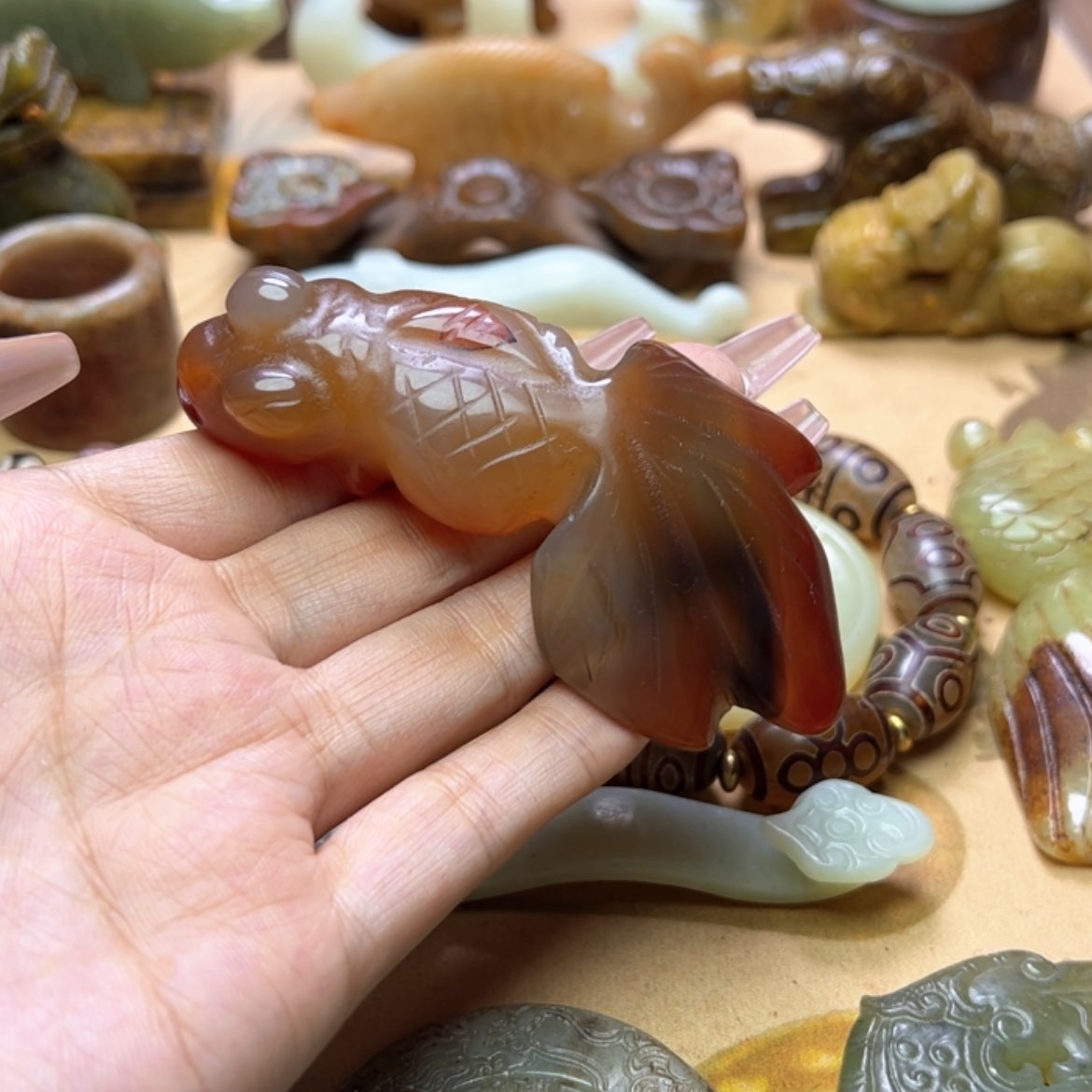 【闪购商品】玛瑙/玉髓颈饰未镶嵌